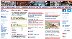 Desktop Screenshot of koreanwar.org